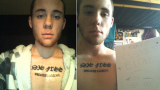 This Guy Tattooed 'Because Racecar' On His Chest